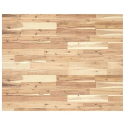 Afbeelding van Tafelblad rechthoekig 100x80x2 cm massief acaciahout