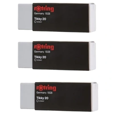 Afbeelding van Rotring Tikky Polyvinylchloride gum, 3 stuks, 20 stuks