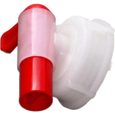 Afbeelding van Kraan groot voor jerrycan Wit Rood One Size