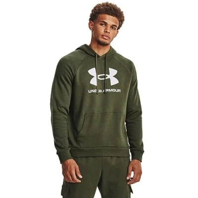 Afbeelding van Under Armour UA Rival hoodie met fleece logo voor heren