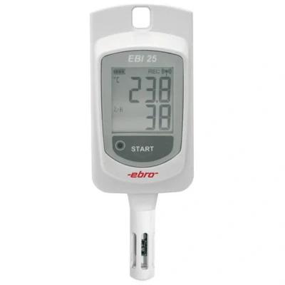 Afbeelding van ebro EBI 25 TH Multidatalogger Te meten grootheid: Temperatuur, Vochtigheid 30 tot 60 C 0 100 % Hrel