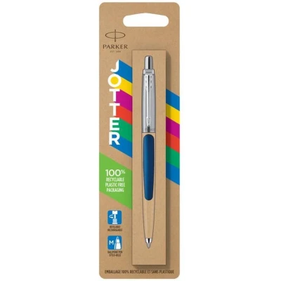 Afbeelding van Balpen Parker Jotter Original navy blue CT medium