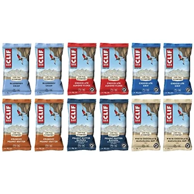 Image de CLIF Bar Barres énergétiques 12 x 68 g (6 2)
