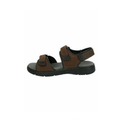 Afbeelding van Josef Seibel Outdoorsandalen, Heren, Maat: 41, Braun Leer en textiel