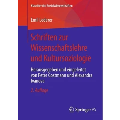 Afbeelding van Klassiker der Sozialwissenschaften Schriften zur Wissenschaftslehre und Kultursoziologie