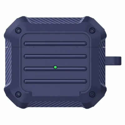 Afbeelding van AirPods 3 hoesje hardcase Shell series Blauw bescherming voor uw Optimale jouw