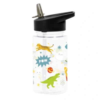 Afbeelding van A little lovely company drinkfles met rietje galaxy 450 ml