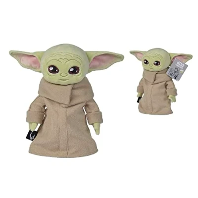 Afbeelding van Star Wars The Mandalorian Baby Yoda knuffel 25 cm Pluche