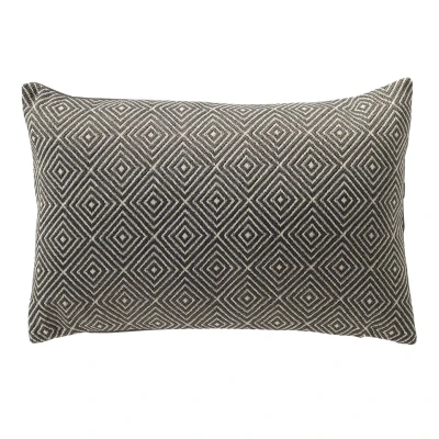 Afbeelding van VERANO Outdoor Kussenhoes 40x60 cm waterafstotend en uv bestendig Charcoal Gray antraciet