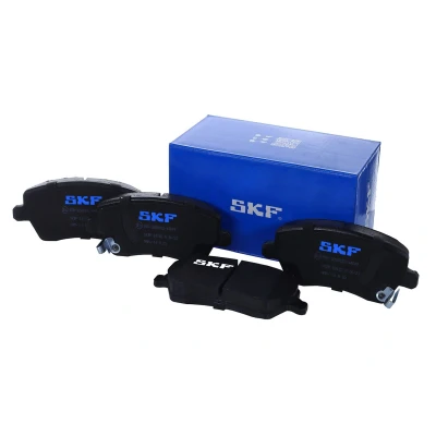 Afbeelding van SKF VKBP 80182 A Remblokkenset Met akoestische slijtagewaarschuwing NISSAN: Note II Hatchback