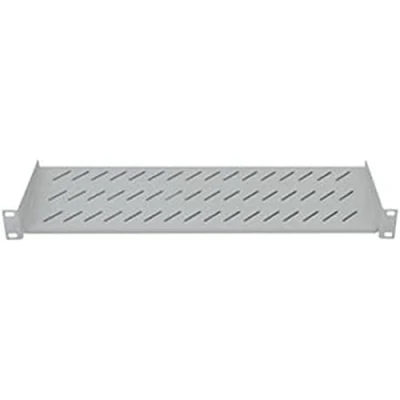 Afbeelding van Intellinet 712200 19 inch Apparaatbodem voor patchkast 1 HE Vast inbouw Geschikt kastdiepte: vanaf 450 mm Grijs