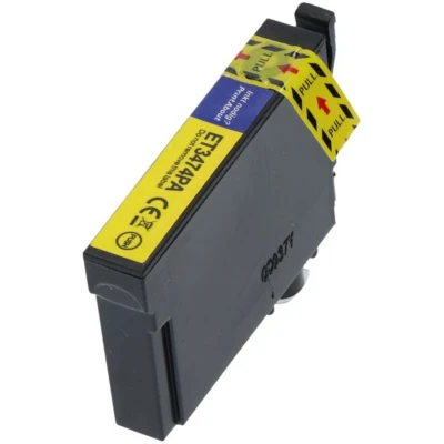 Afbeelding van Huismerk Epson 34XL (C13T34744010) Inktcartridge Geel Hoge capaciteit