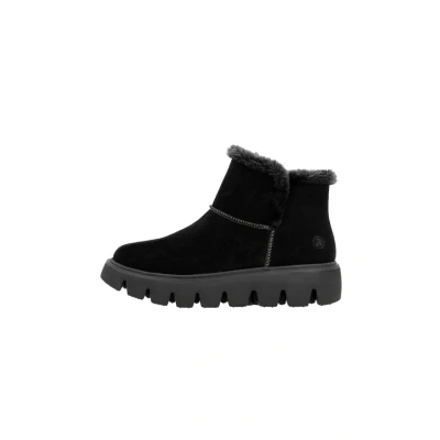 Afbeelding van Rieker Evolution Snowboots, Dames, Maat: 37, Tiefschwarz Veloursleer