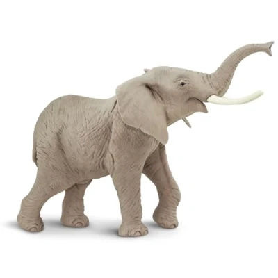Afbeelding van Safari Wilde Dieren Olifant Junior 29,5 Cm Grijs