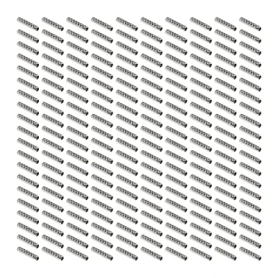 Afbeelding van ECSiNG 200 stuks bevestigingspinnen voor autosleutels, opvouwbaar, 1,6 x 8 mm, roestvrij staal