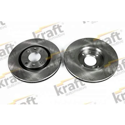 Afbeelding van KRAFT Remschijf PEUGEOT: 3008 I, 206 Hatchback, 207 SW, CITROËN: Berlingo / First C3 I II 283,0, 283mm 26,0mm 4 Geventileerd