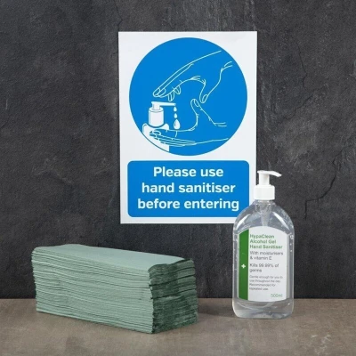 Afbeelding van Jantex Z gevouwen handdoekrollen 1 laags 250 vellen groen (12 stuks)
