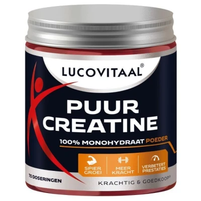 Afbeelding van 2x Lucovitaal Creatine Monohydraat Poeder Puur 210 gr