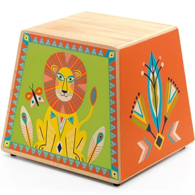 Afbeelding van Djeco trommel cajon animambo