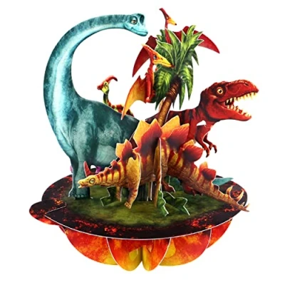 Afbeelding van 3D kaart Dino&#039;s Santoro London Pirouettes