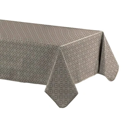 Afbeelding van douceur d&#039;intérieur, Rechthoekig tafelkleed (140 x 240 cm) Moderna Taupe, PVC bedrukt
