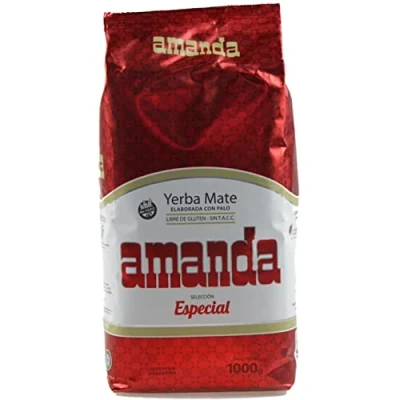 Afbeelding van Amanda Yerba Maté Seleccion Especial 1 kg Argentinië detox en energetiserende drank