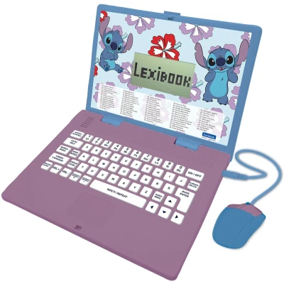 Afbeelding van Stitch tweetalige educatieve laptop met 124 activiteiten (EN/IT)