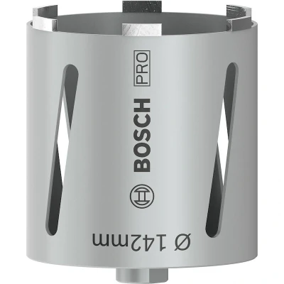 Image de BOSCH 2608587332 carotteuse diamantée pour forage à sec G 1/2&quot; 142 x 150 7 mm, segments