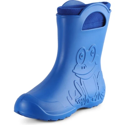 Afbeelding van Ladeheid LA CA FrogWomen Dames Regenlaarzen Rubber Laarzen EVA Kikker Blauw 36/37