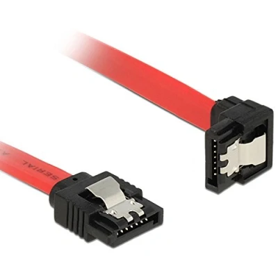 Afbeelding van Delock HDD Aansluitkabel 0.5 m Zwart, Rood