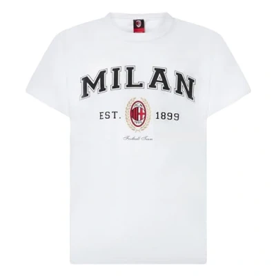 Afbeelding van AC Milan College T shirt uniseks