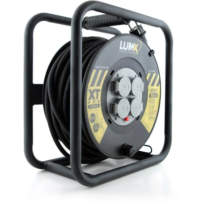 Afbeelding van LumX kabelhaspel XT PRO, HO7RN F 3Gx2,5 kabel 40 m