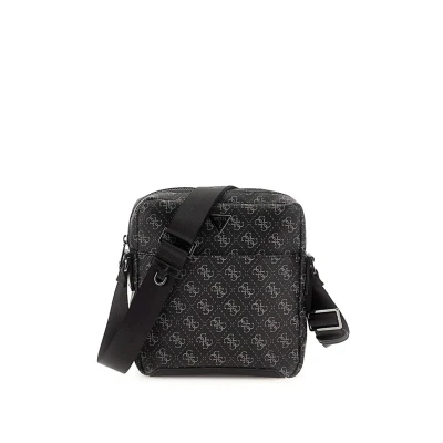 Afbeelding van Guess MINI Torino 4G LOGO Schoudertas, Heren, Maat: One Size, Mehrfarbig schwarz