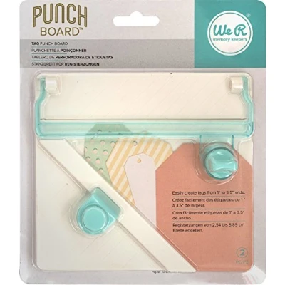 Afbeelding van We R Makers Pons tag punch board