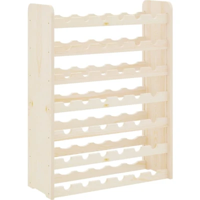 Afbeelding van Wijnrek 67,5x25x87 cm massief grenenhout