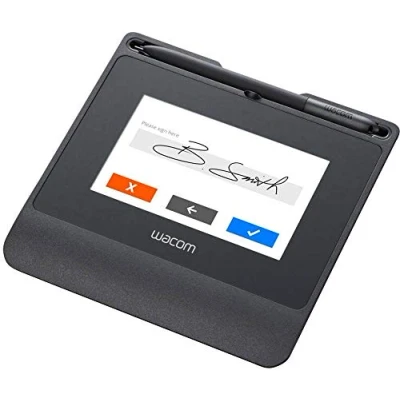 Afbeelding van Wacom signature Set STU 540 &amp; sign pro PDF USB Pen display, pad Zwart