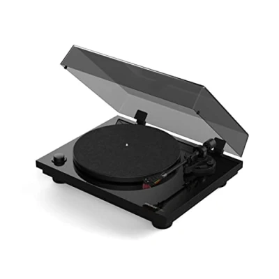 Afbeelding van Reloop Turn 3 MK2 Authentieke riemaandrijving HiFi platenspeler met USB opnamefunctie, voorgemonteerde Ortofon 2M Red cartridge, geïntegreerde motorbesturing (33/45/78 omw/min)