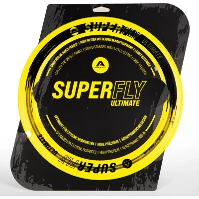 Afbeelding van Apollo Superfly Werpring Aerodynamische Professionele Vliegende Schijf, Zachte Werpschijf Randen, Buitenvliegende Schijf voor Extreme Afstanden, Strandspeelgoed Kinderen
