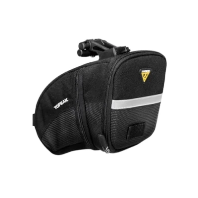 Afbeelding van TOPEAK Zadeltas Aero Wedge Pack Quickclick V3 Zwart L