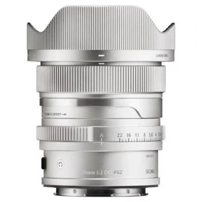Afbeelding van SIGMA DG Contemporary 20mm f/2 L mount Zilver