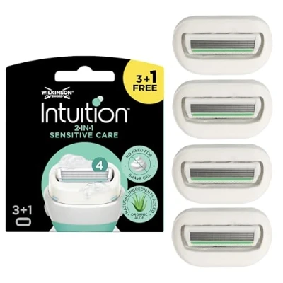 Afbeelding van Wilkinson Intuition Sensitive Care Scheermesjes 4ST