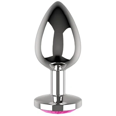 Afbeelding van Coquette TOYS Anal Plug Metal Pink Color Size L 4 X 9cm