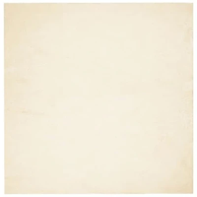 Afbeelding van Vloerkleed HUARTE laagpolig zacht wasbaar 120x120 cm crème