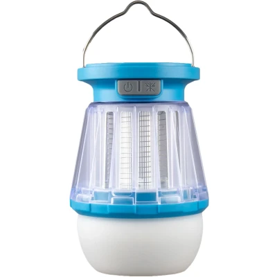 Afbeelding van Rubytec Buzz USB Solar Insectenlamp Blue Blauw Verlichting Oplaadbaar