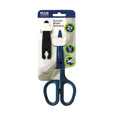 Image de Ciseaux Fitcut Curve Premium Titanium coated 175 mm Bleu