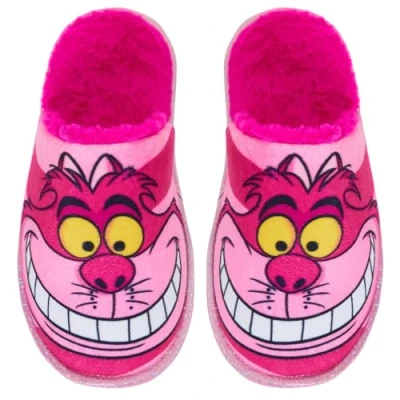 Afbeelding van Disney Cheshire kattenpantoffels voor dames, tieners, meisjes, warm gevoerd, Meerkleurig