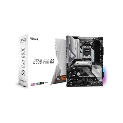 Afbeelding van ASRock B650 Pro RS Moederbord Socket AMD AM5 Vormfactor ATX chipset AMD®