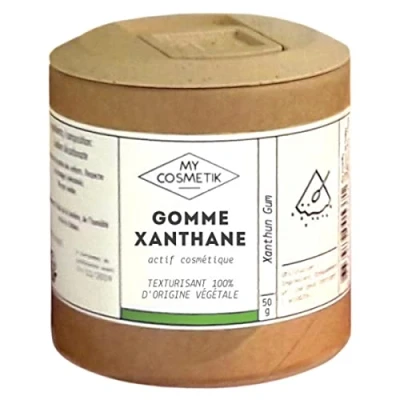 Afbeelding van Xanthaangom 100% natuurlijke en organische oorsprong MY COSMETIK 50 g in plantaardige pot