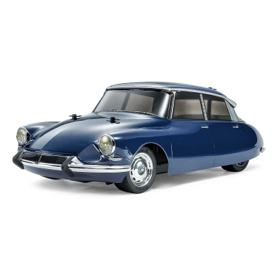 Afbeelding van Tamiya 1/10RC Citroen DS Blauw gespoten body (MB 01) (Kit)