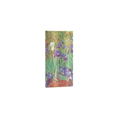 Image de Carnet à couverture rigide Paperplanks slim ligné Iris de Van Gogh